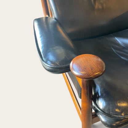 Finn Juhl Rosewood Bwana Chair Set