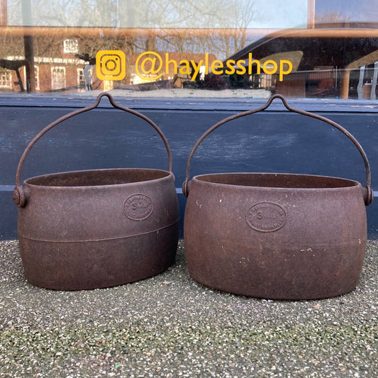Antique Cast Iron Cooking Pot