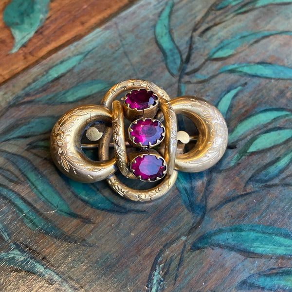 Victorian Love Knot Brooch