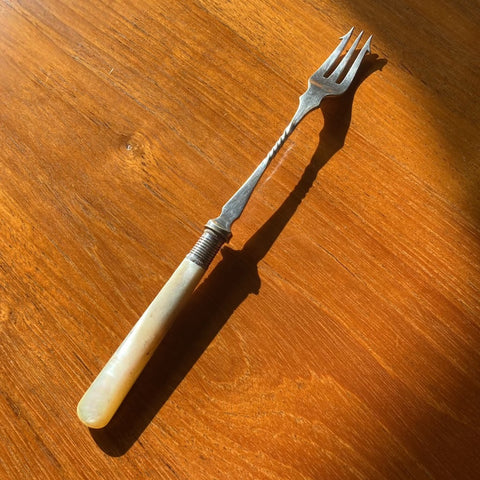 Silver Plated Pickle Fork