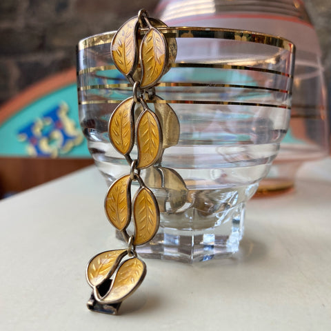 David Andersen Leaf Bracelet