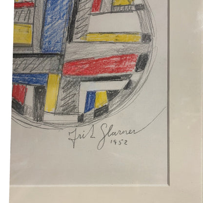 After Fritz Glarner Abstract