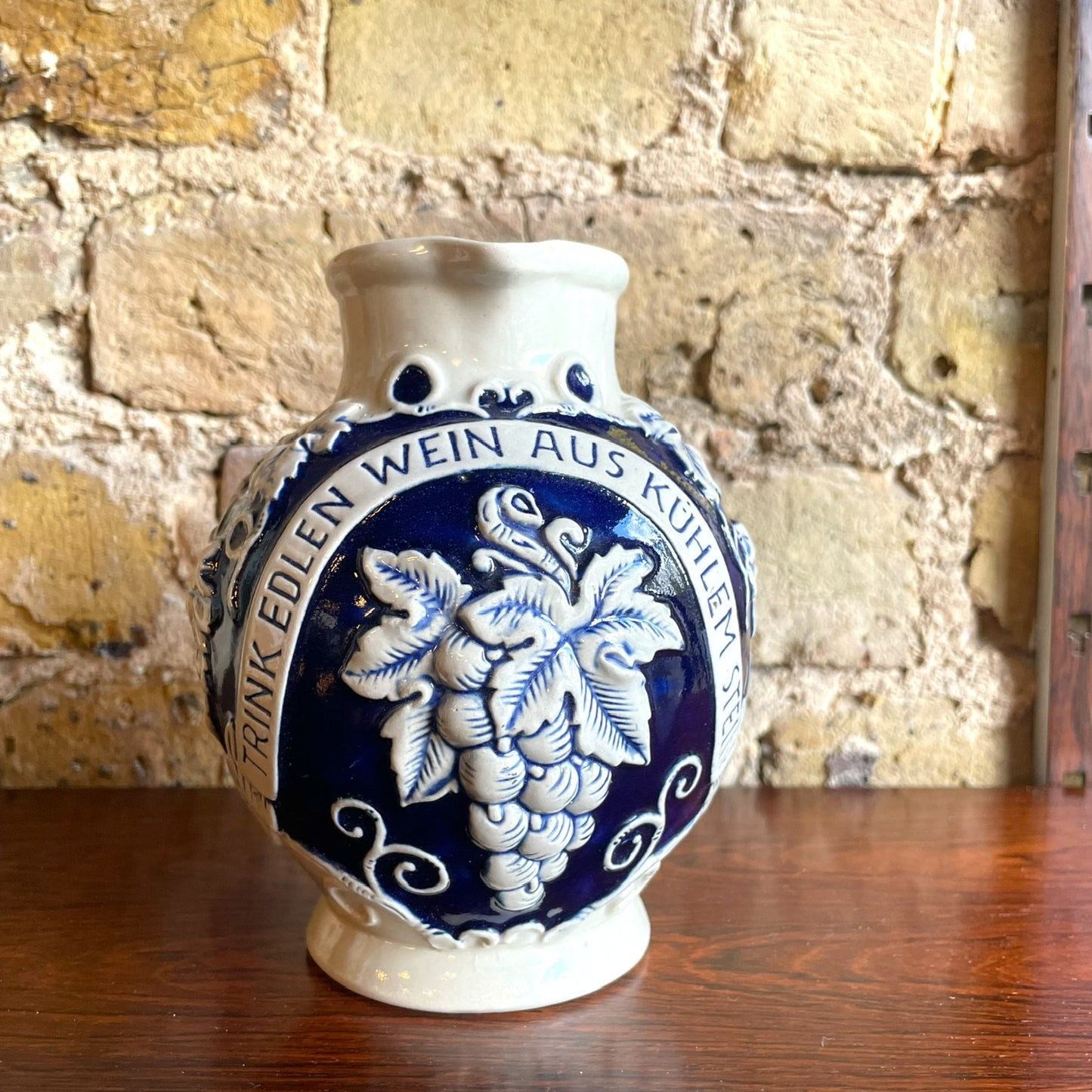 German Salt Glazed Wine Jug