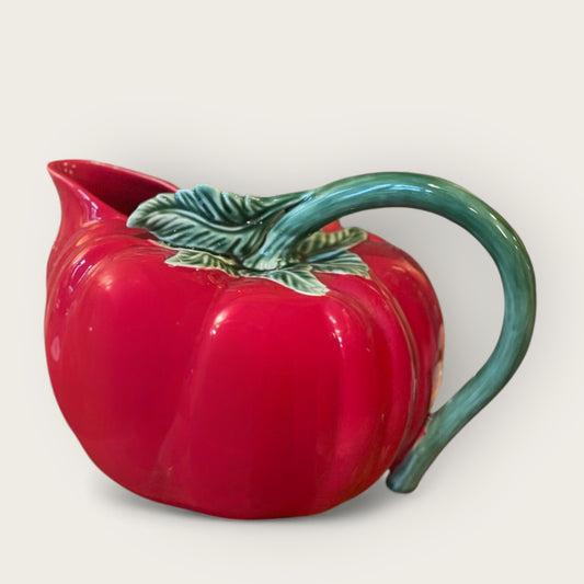 Bordallo Pinheiro Tomato Pitcher