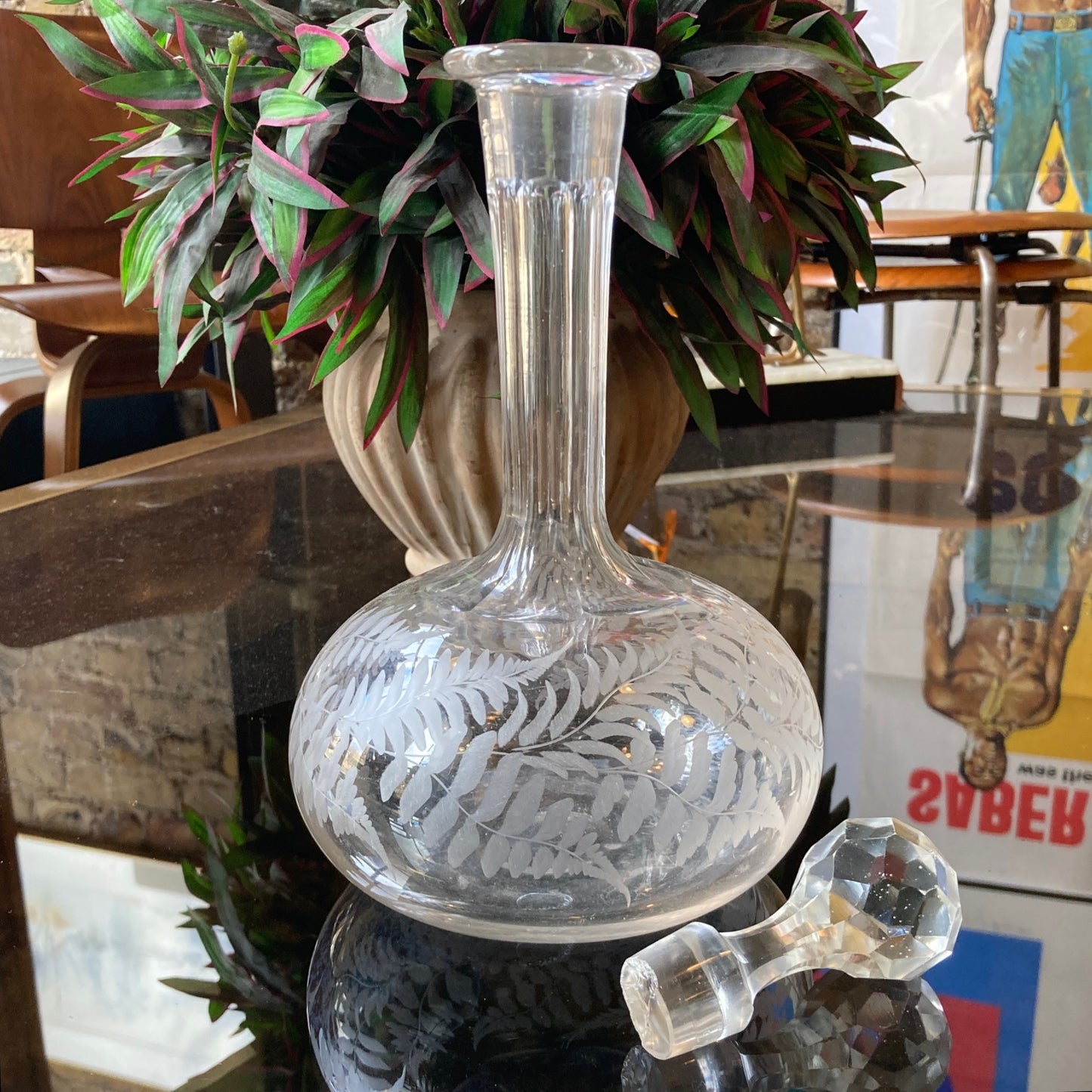 Early C20 Crystal Decanter