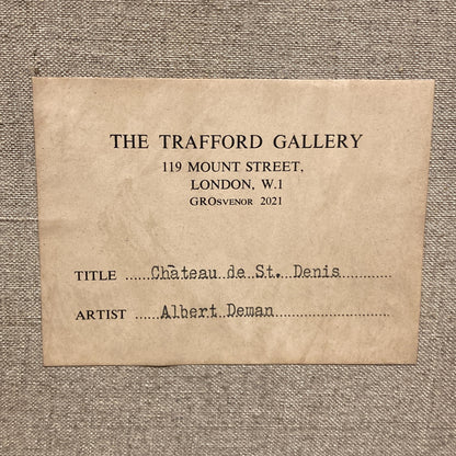 Albert Deman Chateau de Saint Denis