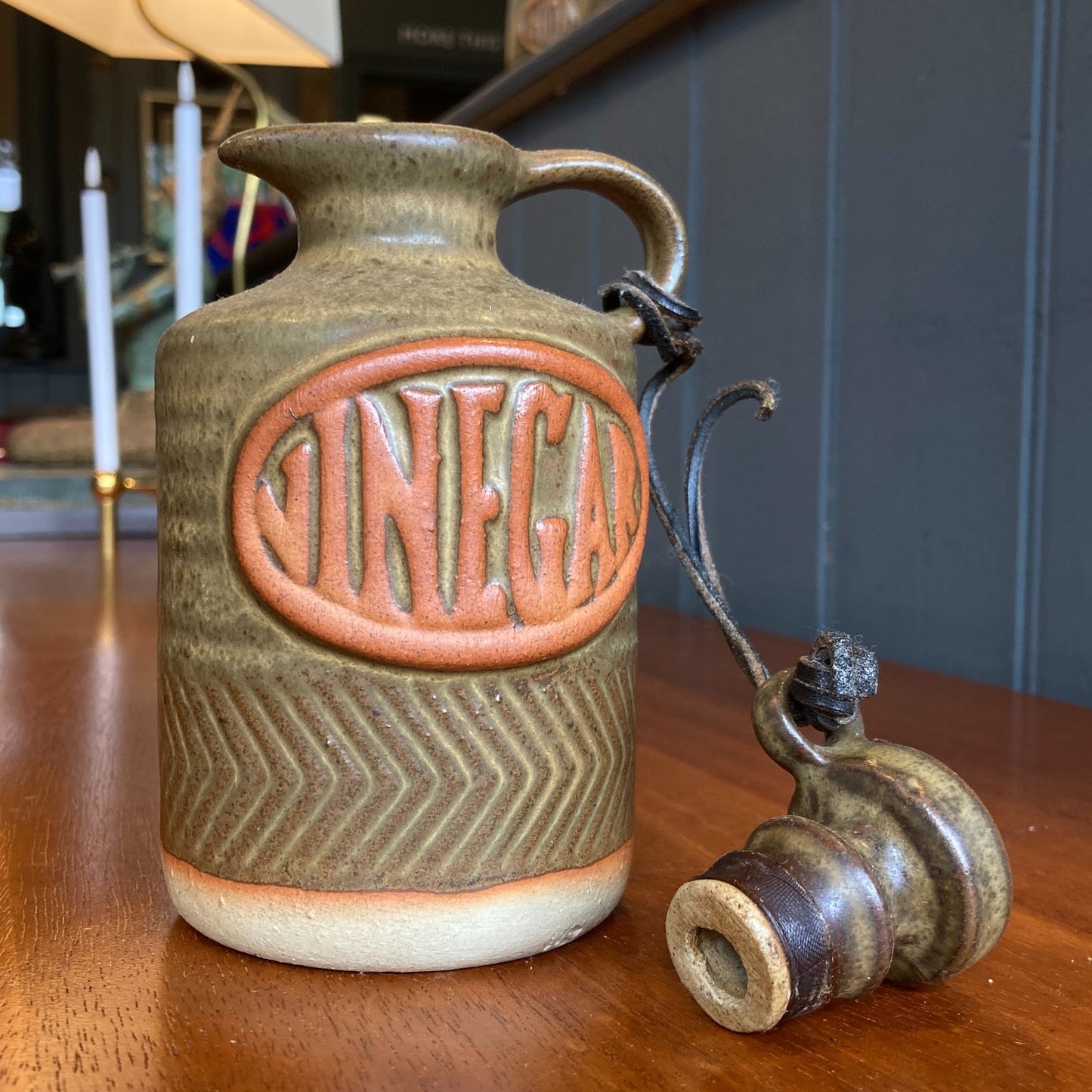 Tremar Pottery Oil & Vinegar