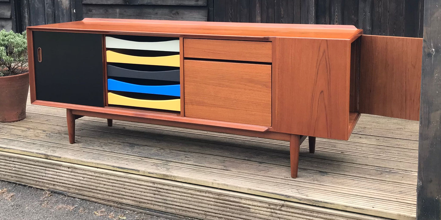 Arne Vodder Teak Credenza
