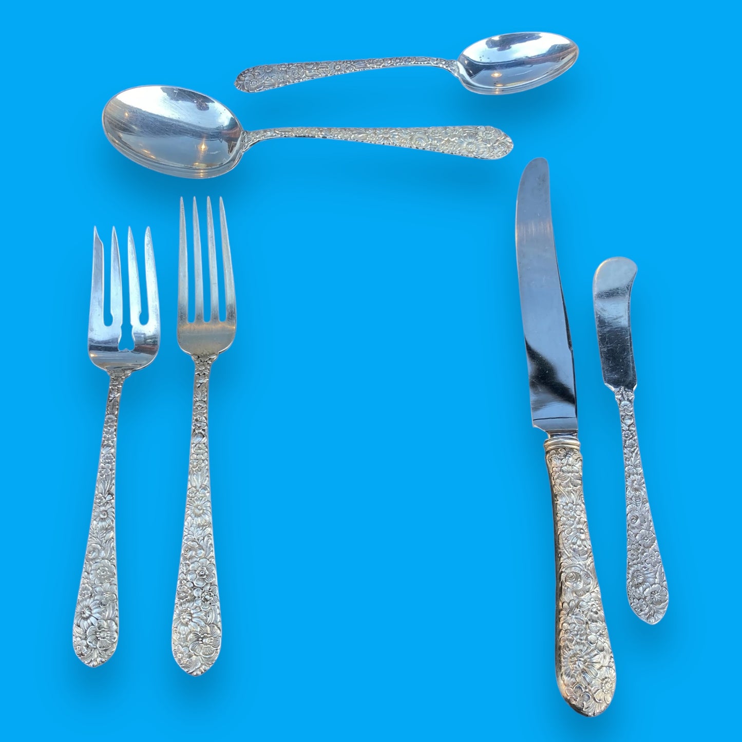 Bridal Bouquet Cutlery