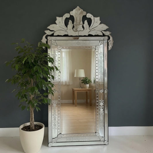 Large Venetian Style Mirror