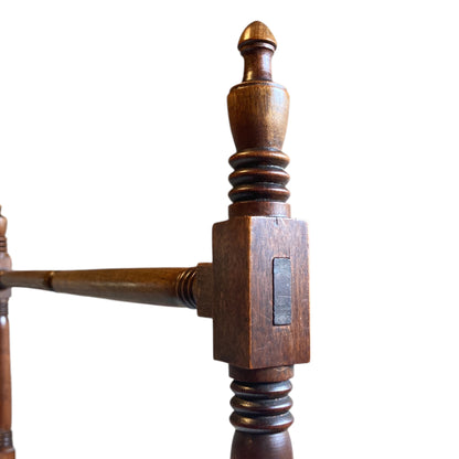 C19 Mahogany Towel Rail