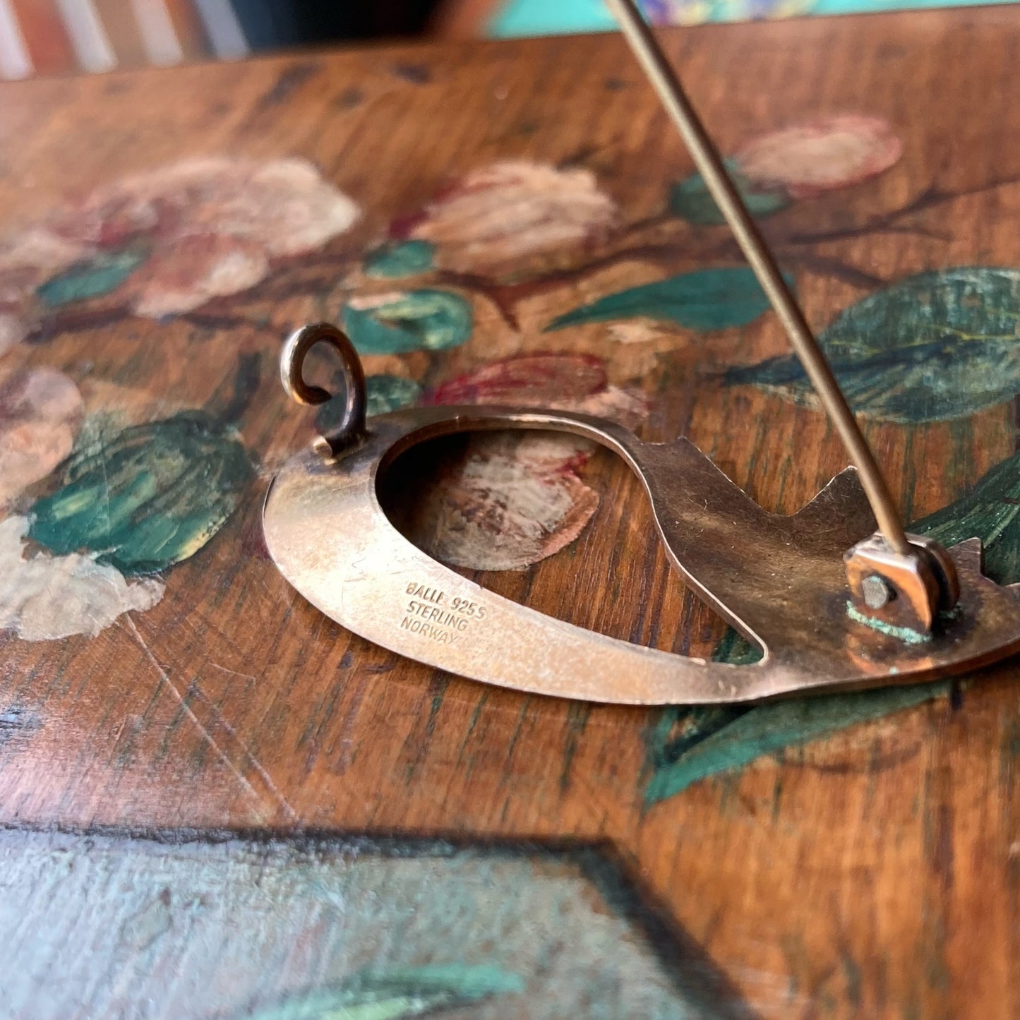 Vintage Balle Norway Brooch