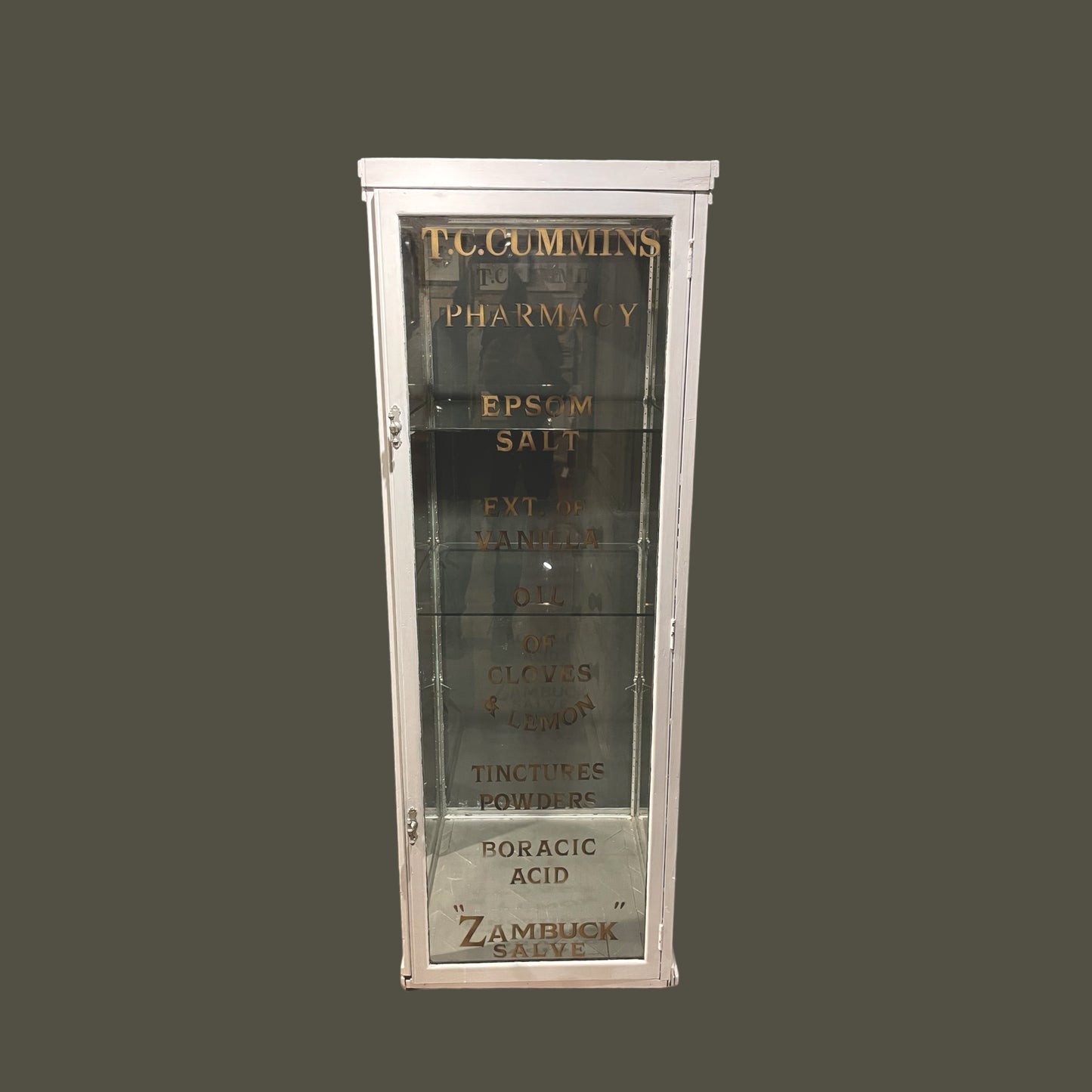 Midcentury Glass Cabinet