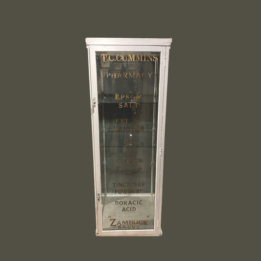 Midcentury Glass Cabinet