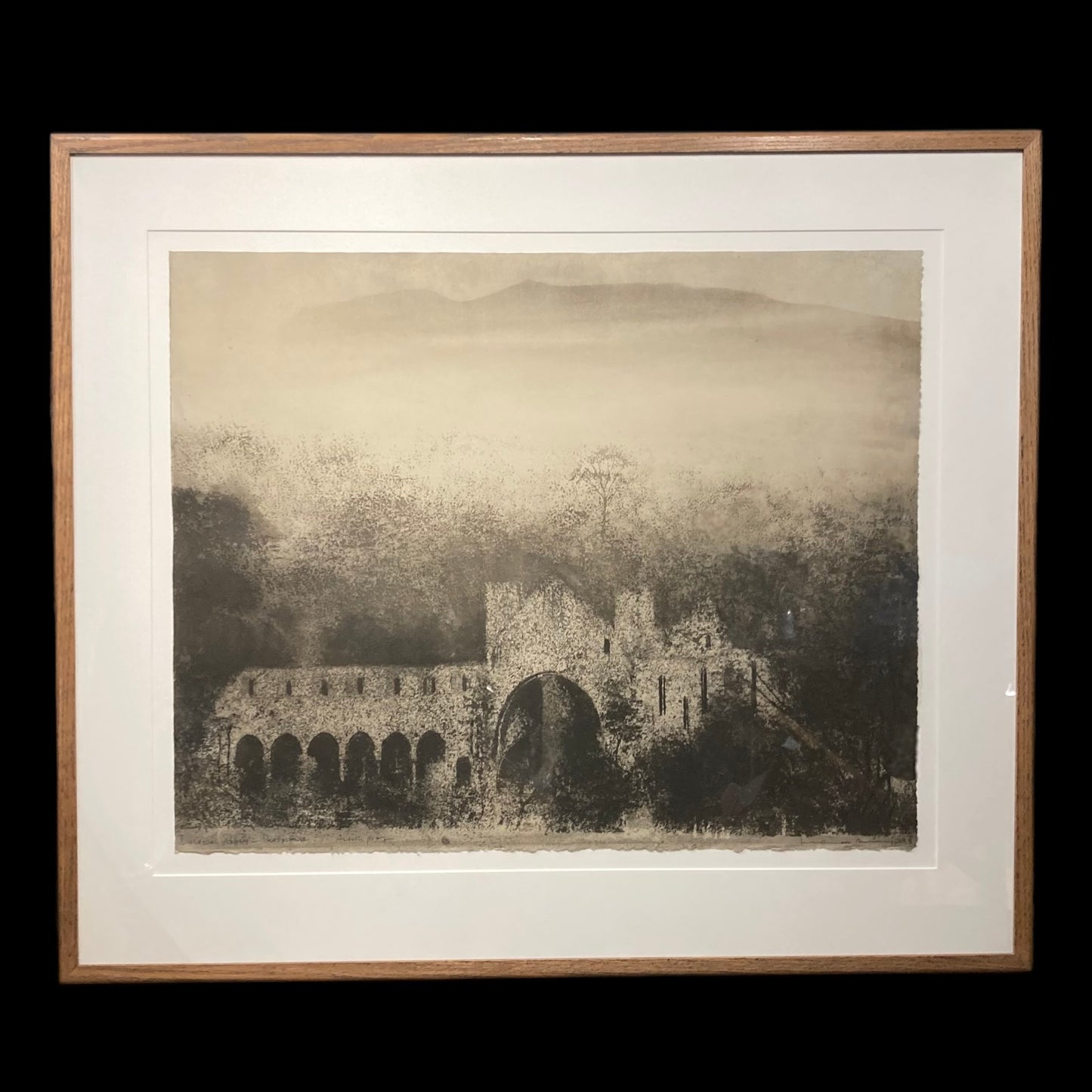 Norman Ackroyd, Buildwas Abbey