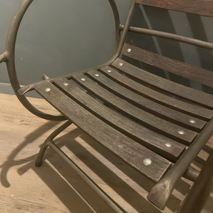 Tubular Metal Armchairs