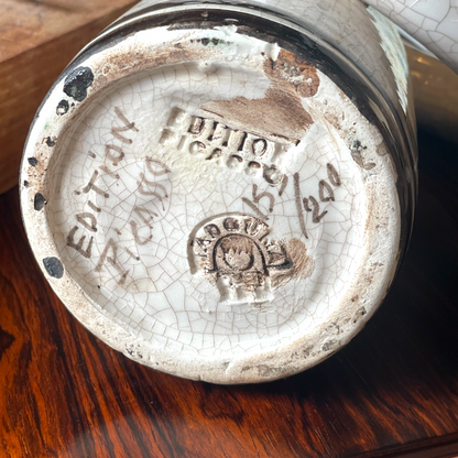 Picasso Style Ceramic Vase