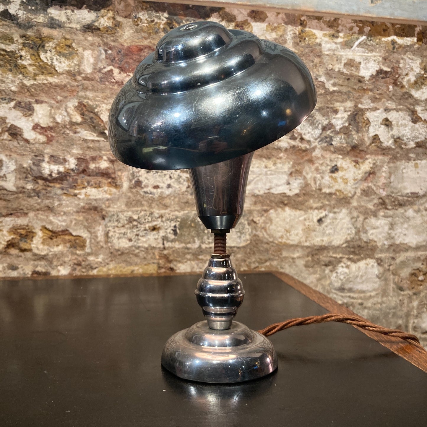 Art Deco Chrome Desk Lamp