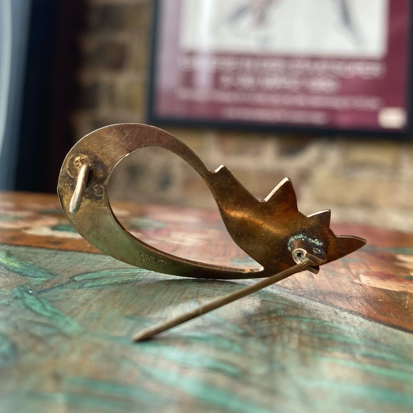 Vintage Balle Norway Brooch