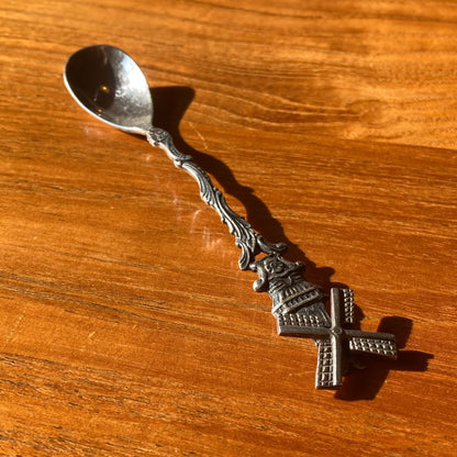 Silver Plated Windmill Teaspoon