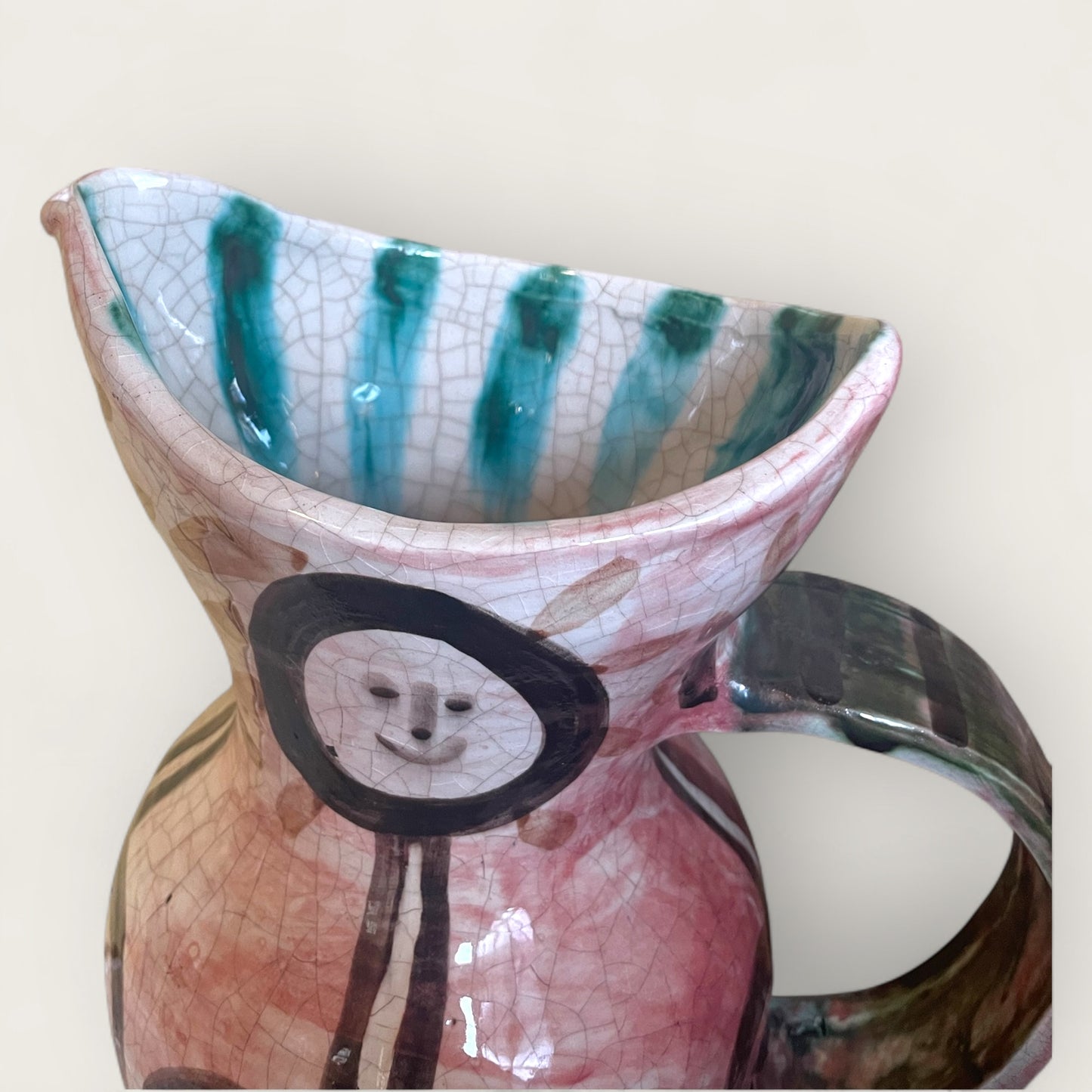 Picasso Style Water Pitcher