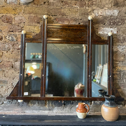 Edwardian Overmantle Mirror