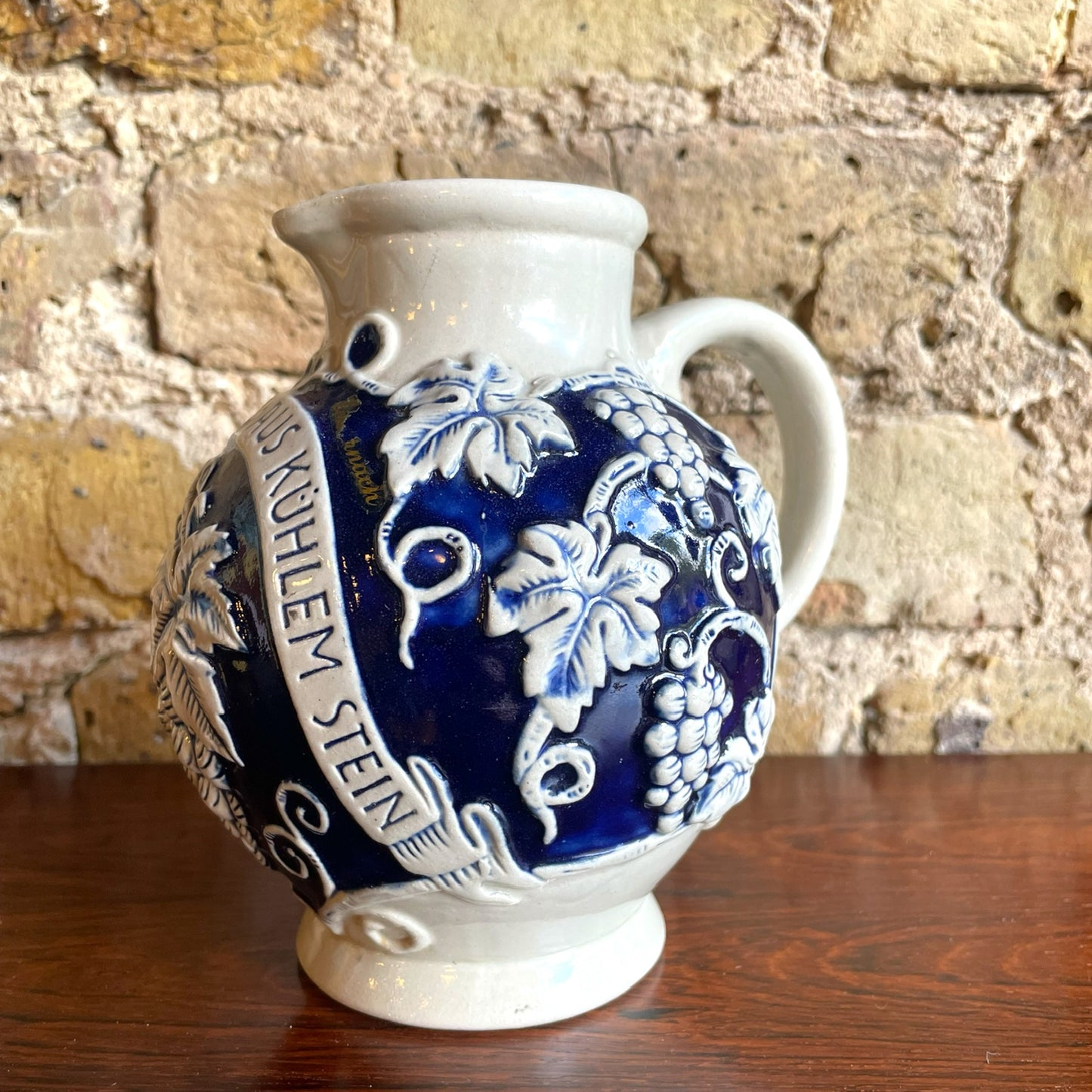 German Salt Glazed Wine Jug