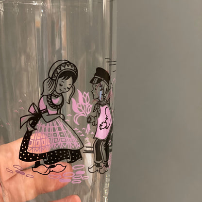 Fifties Dutch Glass Carrier