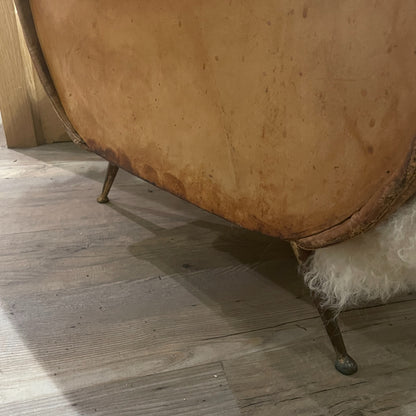 Marco Zanuso Leather Chair