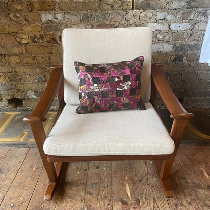 M Nissen Midcentury Spade rocking chair