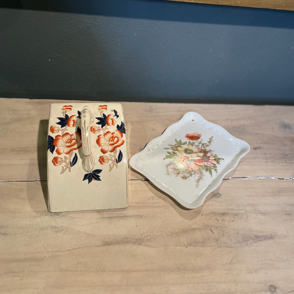 Vintage Ceramic Cheese Dish