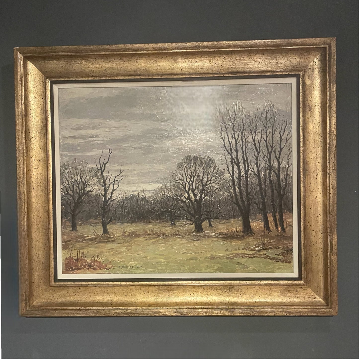 H L Holmes Winter Treescape