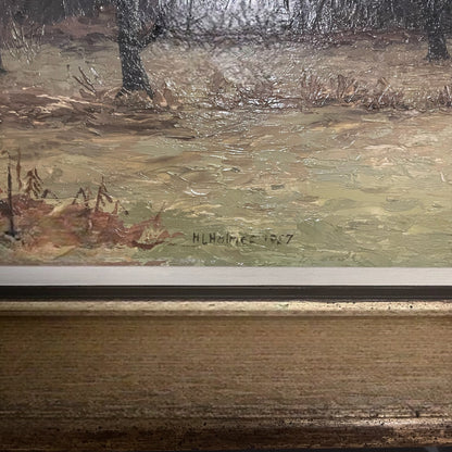 H L Holmes Winter Treescape