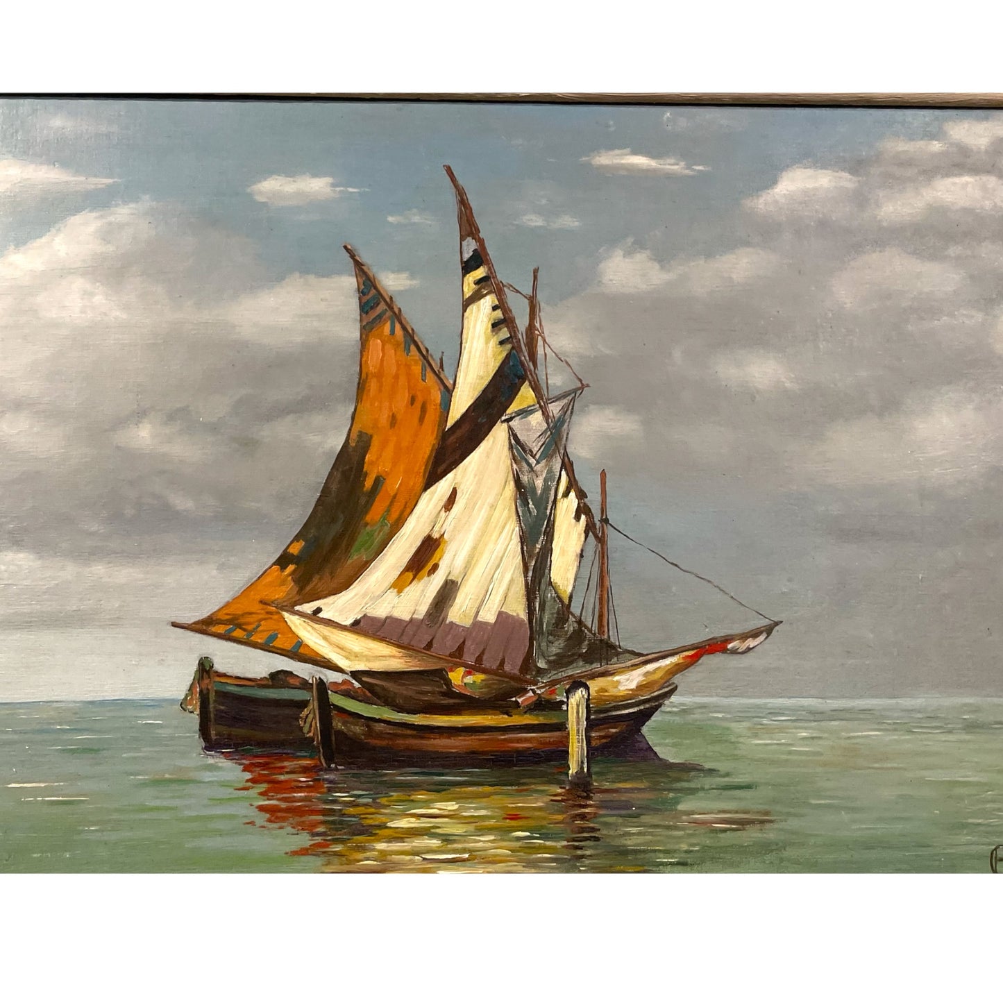 Fishing Boats At Sea