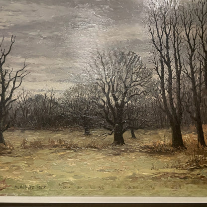 H L Holmes Winter Treescape