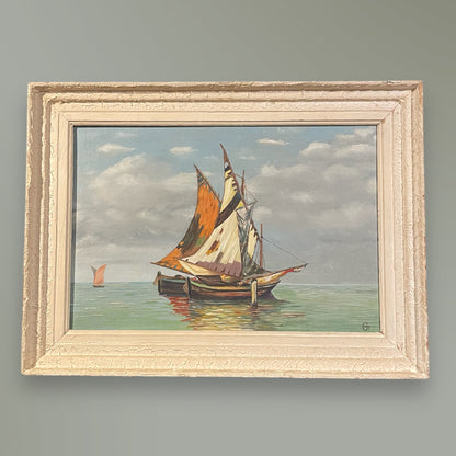 Fishing Boats At Sea