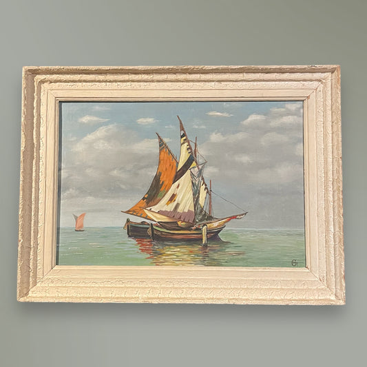 Fishing Boats At Sea