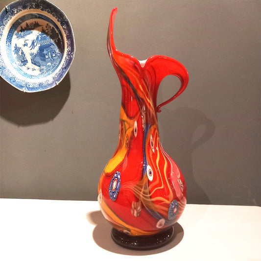 Large Midcentury Murano Jug