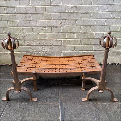 19C Fire Grate and Fire Dogs - Miscellaneous