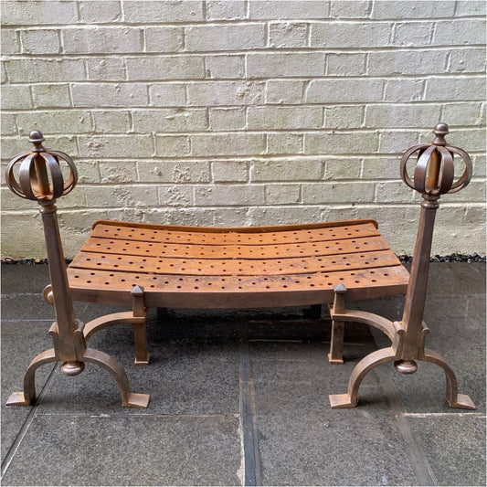 19C Fire Grate and Fire Dogs - Miscellaneous