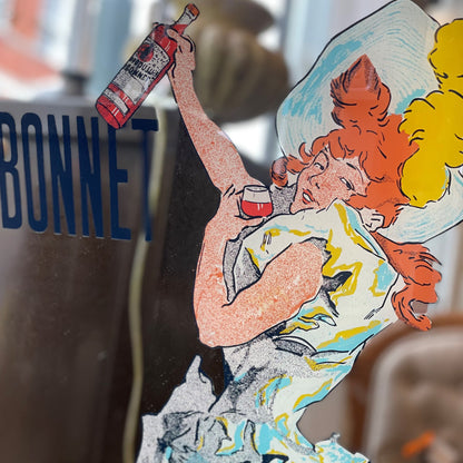 Jules Cheret Dubonnet Mirror
