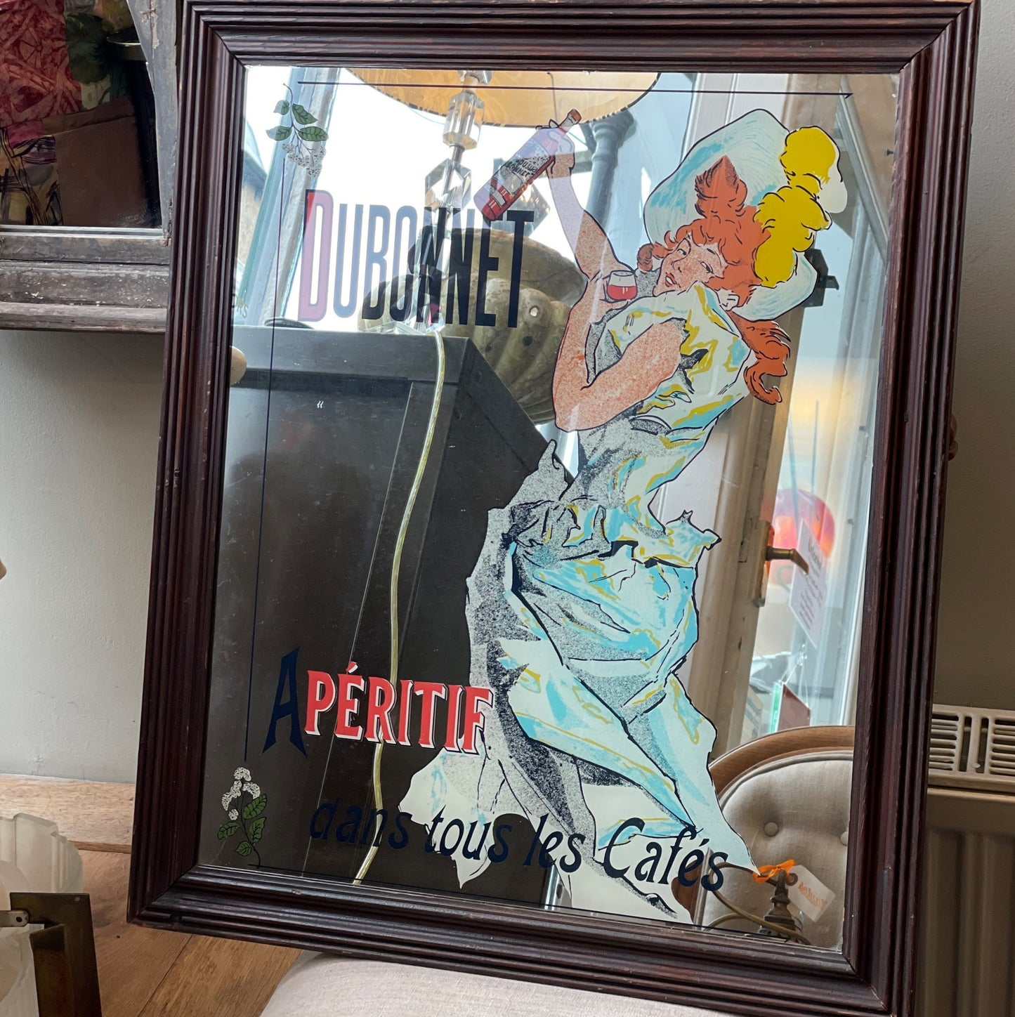 Jules Cheret Dubonnet Mirror