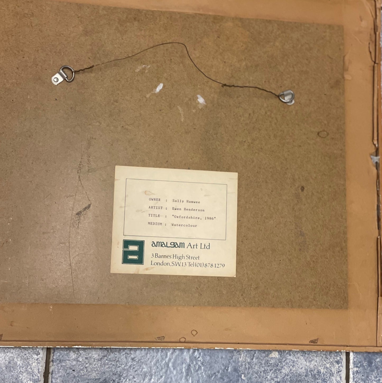 Ewen Henderson Watercolour