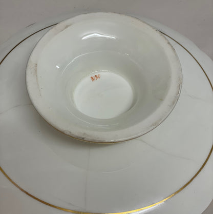 Hand Painted Comport