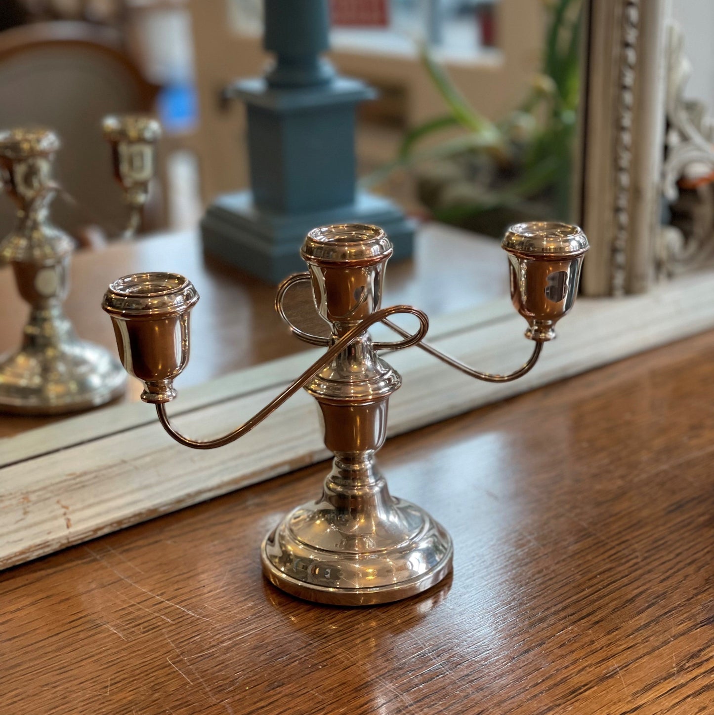 Silver Plated Candelabra