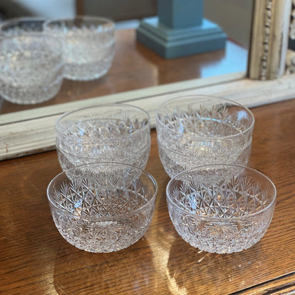 Webb Cut Crystal Finger Bowls