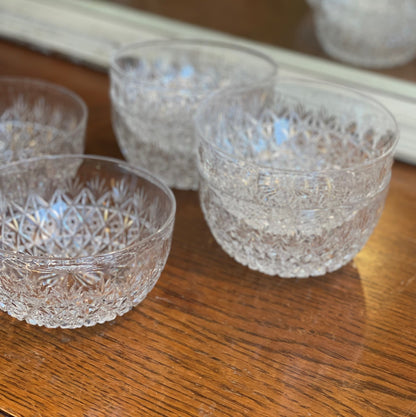 Webb Cut Crystal Finger Bowls