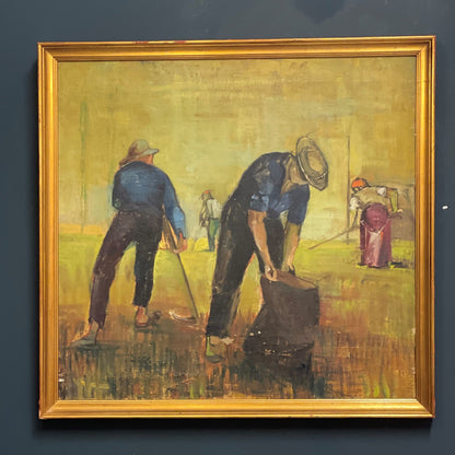 Workers In The Field - Art