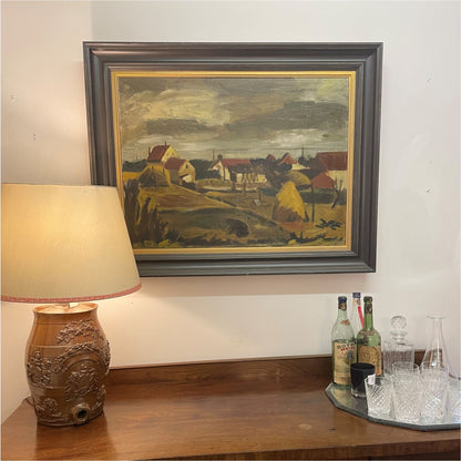 A Farm Scene in France or Belgium - Art