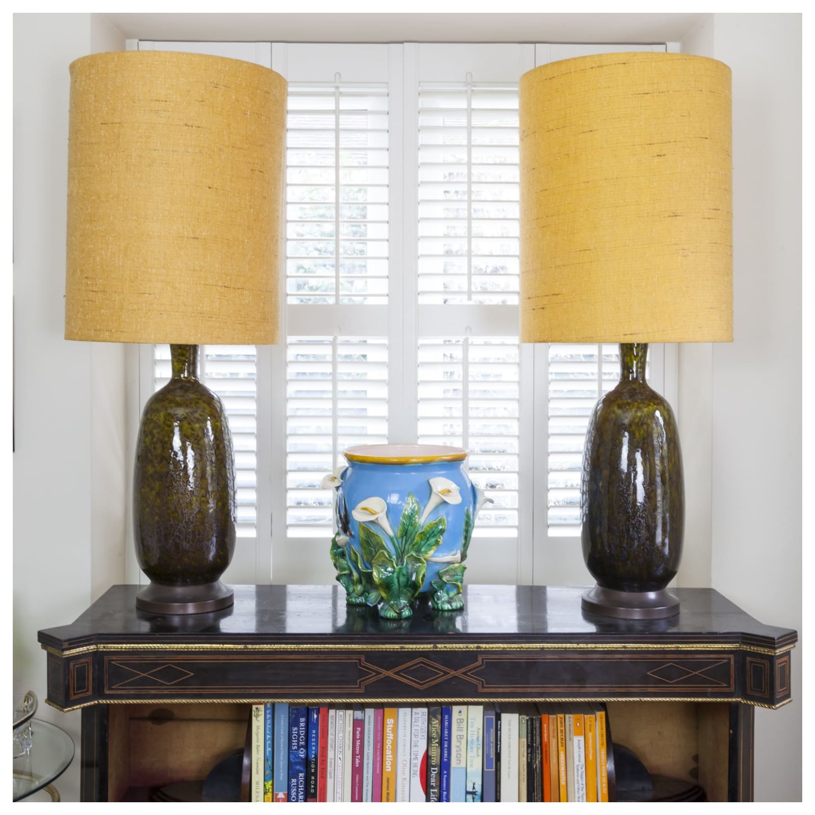 Aesthetic Period Ebonized Bookcase - Furniture
